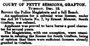 Grafton Examiner, 16 Dec 1876